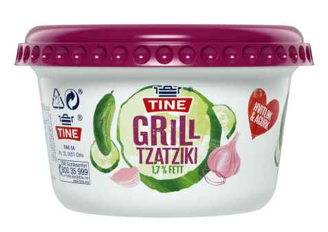Bilde av Tine Grill Tzatziki. Bilde av Tine Grill Tzatziki.