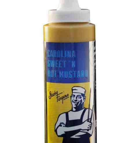 Bilde av Sticky Fingers carolina hot & sweet mustard. Bilde av Sticky Fingers carolina hot & sweet mustard.