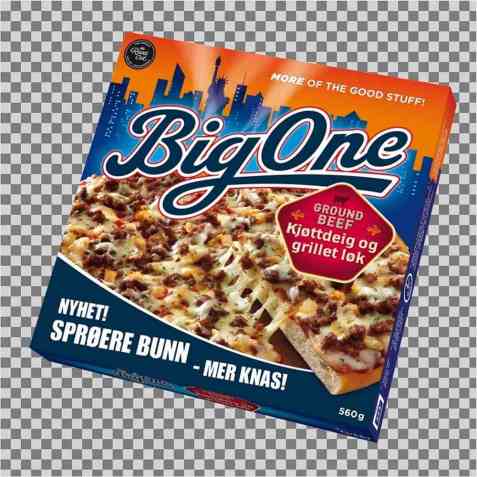 Bilde av Big One kjøttdeig og løk. Bilde av Big One kjøttdeig og løk.
