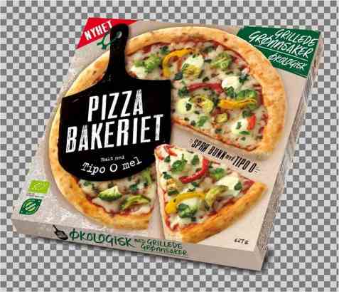 Bilde av Pizzabakeriet grillede grønnsaker.