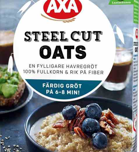 Bilde av Axa steel cut havre. Bilde av Axa steel cut havre.