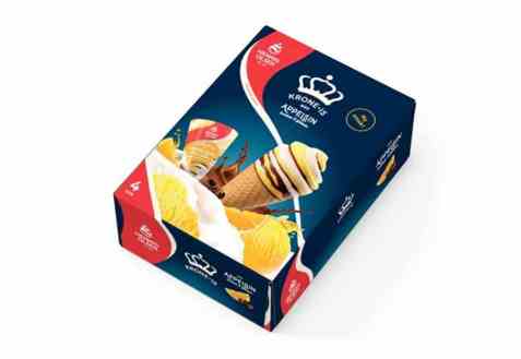 Bilde av Hennig Olsen Krone-is Appelsin Multipack.