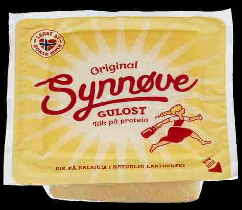Bilde av Synnøve Gulost bit 450gr. Bilde av Synnøve Gulost bit 450gr.