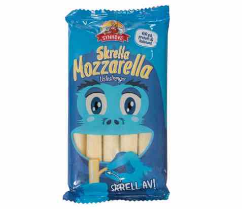 Bilde av Synnøve Skrella Mozzarella Ostestrenger.