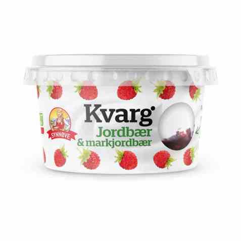 Bilde av Synnøve kvarg Jordbær & Markjordbær. Bilde av Synnøve kvarg Jordbær & Markjordbær.