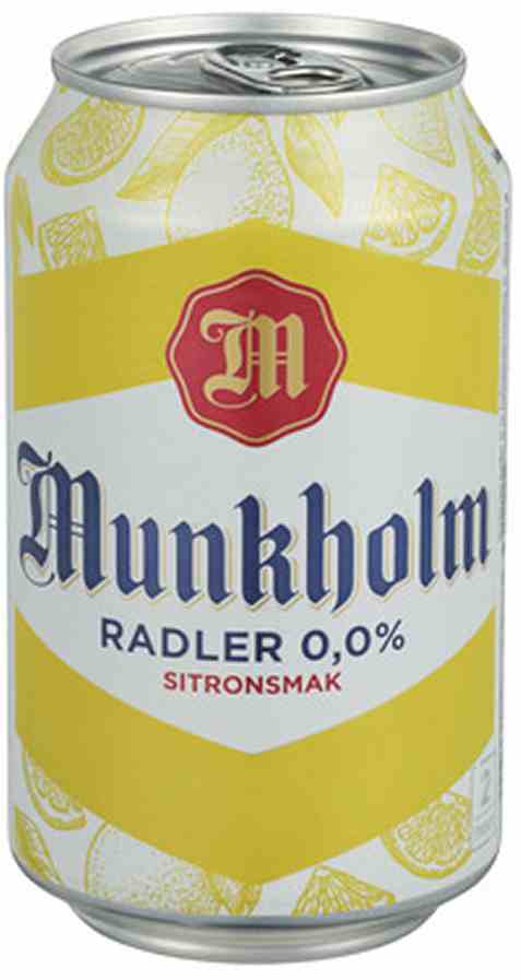 Bilde av Munkholm Radler sitron.