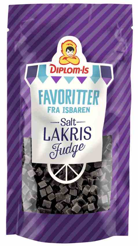 Bilde av Diplom-is lakrisfudge. Bilde av Diplom-is lakrisfudge.