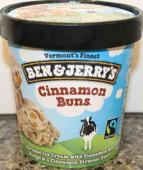 Bilde av Ben and Jerry Cinnamon Buns.
