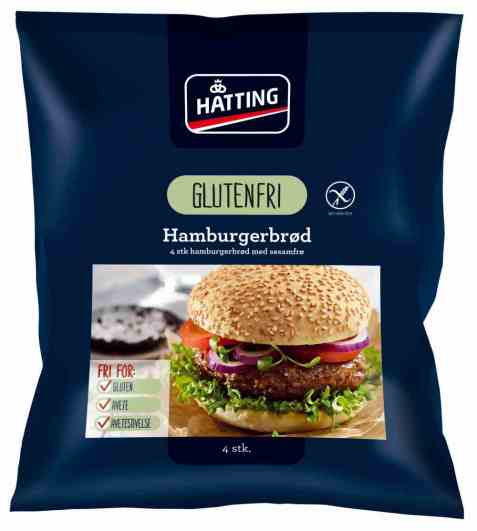 Bilde av Hatting Glutenfri Hamburgerbrød.
