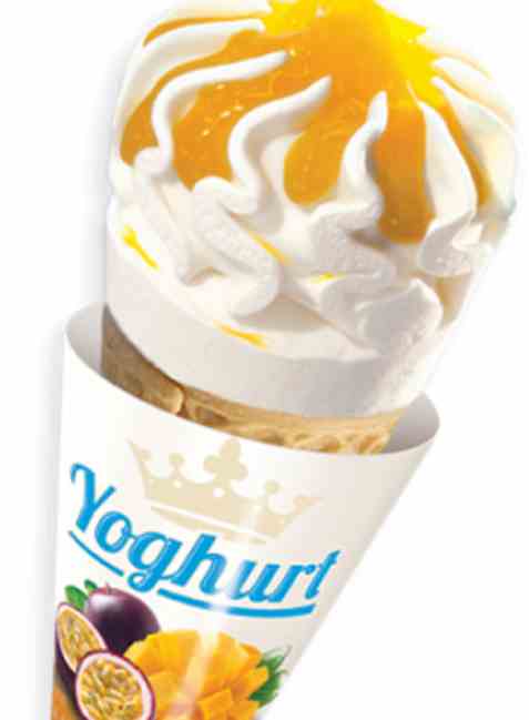 Bilde av Isbilen Kroneis yoghurt Mango & Pasjon. Bilde av Isbilen Kroneis yoghurt Mango & Pasjon.