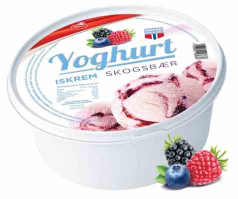 Bilde av Isbilen 1,2 ltr boks yoghurt skogsbær. Bilde av Isbilen 1,2 ltr boks yoghurt skogsbær.