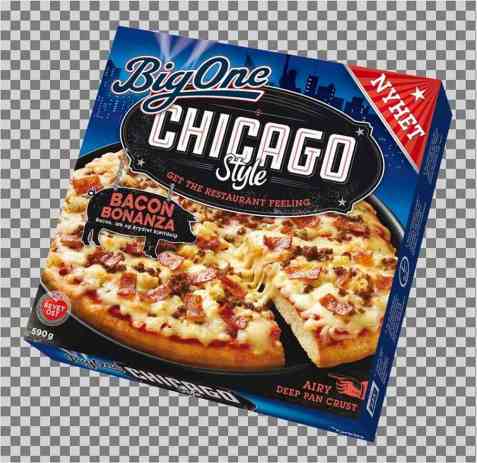 Bilde av Big One Chicago Style Bacon Bonanza.