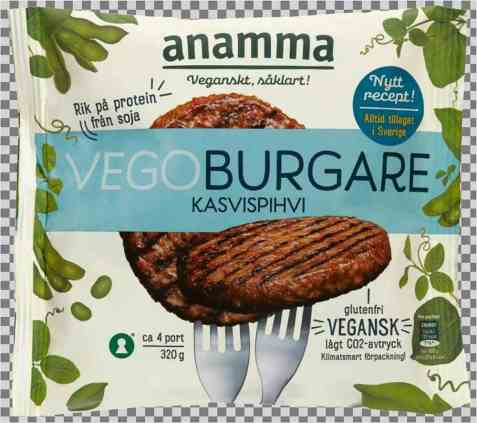 Bilde av Anamma Vegoburgare. Bilde av Anamma Vegoburgare.