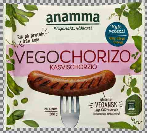 Bilde av Anamma Vegochorizo. Bilde av Anamma Vegochorizo.