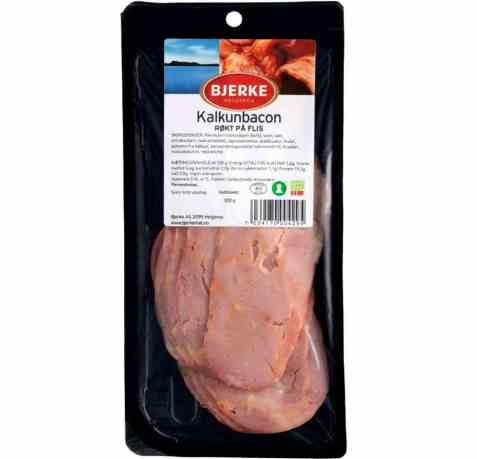 Bilde av Bjerke Kalkunbacon. Bilde av Bjerke Kalkunbacon.