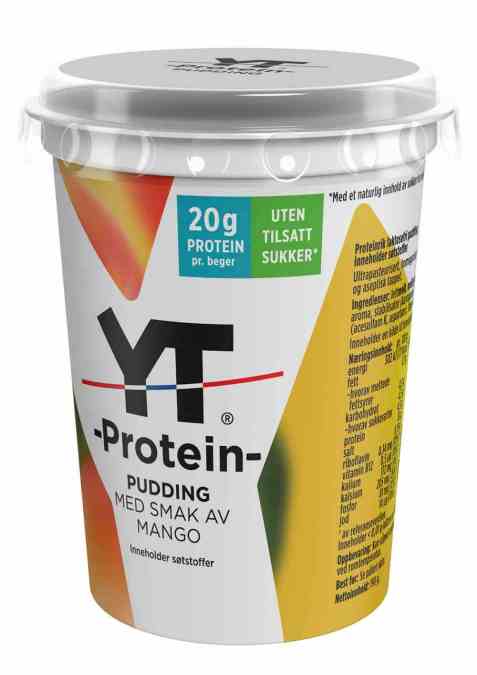 Bilde av Tine YT Proteinpudding mango. Bilde av Tine YT Proteinpudding mango.