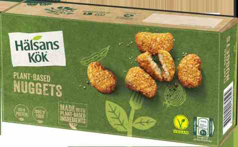 Bilde av Halsans kok vegetarnuggets. Bilde av Halsans kok vegetarnuggets.