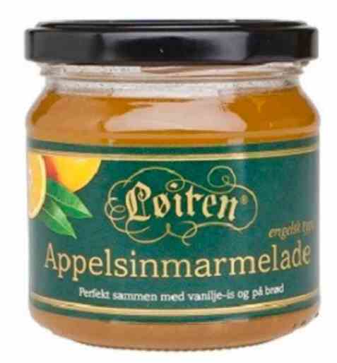 Bilde av Løiten Appelsinmarmelade - engelsk type. Bilde av Løiten Appelsinmarmelade - engelsk type.