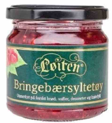 Bilde av Løiten Bringebærsyltetøy. Bilde av Løiten Bringebærsyltetøy.