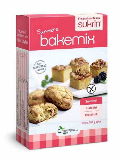 Bilde av Funksjonell mat sunnere Bakemix. Bilde av Funksjonell mat sunnere Bakemix.