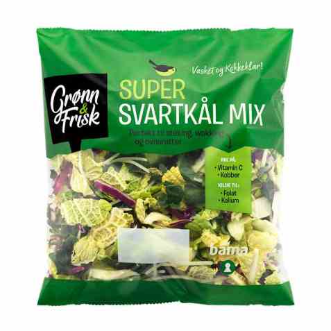 Bilde av Grønn og frisk super svartkålmiks. Bilde av Grønn og frisk super svartkålmiks.