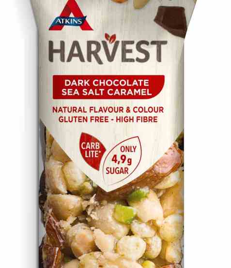 Bilde av Atkins Harvest Dark Chocolate. Bilde av Atkins Harvest Dark Chocolate.