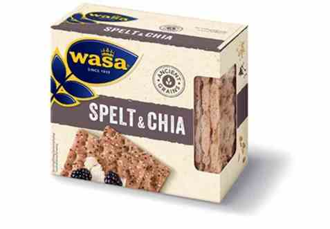 Bilde av Wasa Spelt & chia. Bilde av Wasa Spelt & chia.
