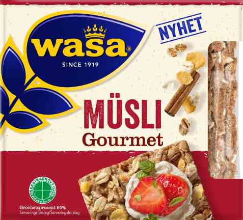 Bilde av Wasa Müsli Gourmet. Bilde av Wasa Müsli Gourmet.