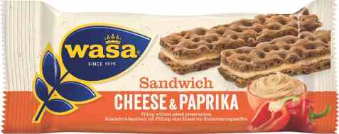 Bilde av Wasa Sandwich Paprika. Bilde av Wasa Sandwich Paprika.
