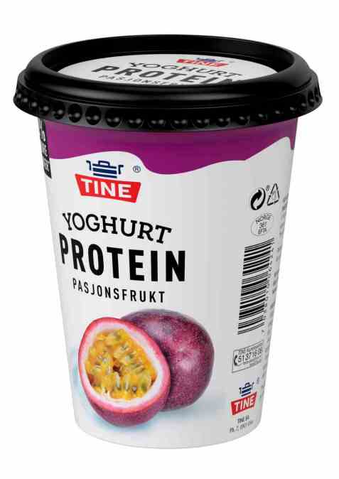 Bilde av Tine Yoghurt Protein Pasjonsfrukt. Bilde av Tine Yoghurt Protein Pasjonsfrukt.