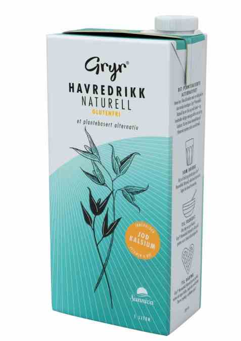 Bilde av Tine gryr havredrikk naturell. Bilde av Tine gryr havredrikk naturell.