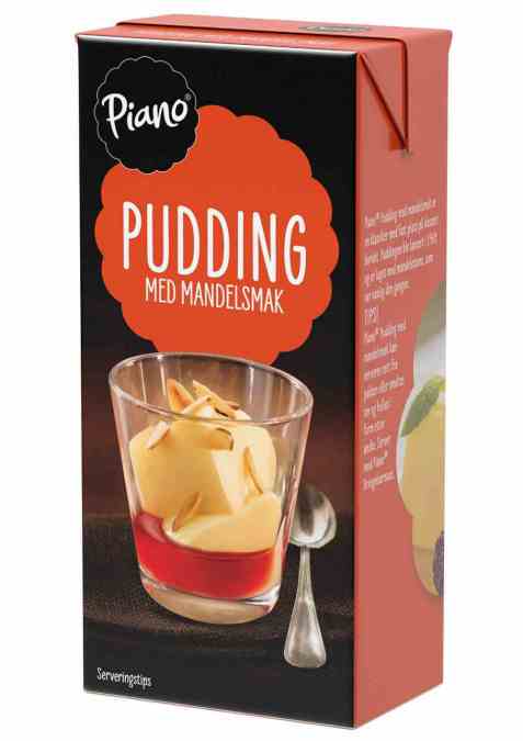 Bilde av Tine Piano Mandelpudding 1 liter.