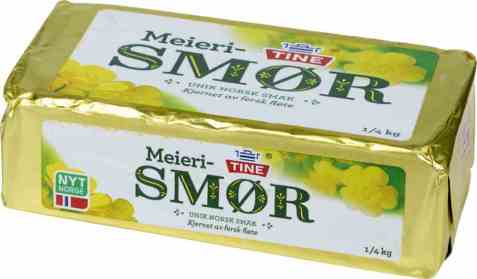 Bilde av Tine meierismør 250 gr folie. Bilde av Tine meierismør 250 gr folie.