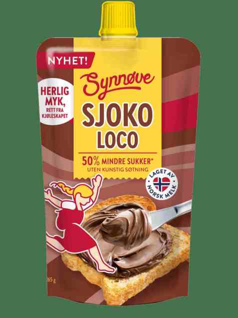 Bilde av Synnøve sjoko loco. Bilde av Synnøve sjoko loco.