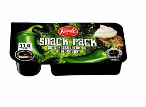 Bilde av Kavli Snack Pack Jalapeno.