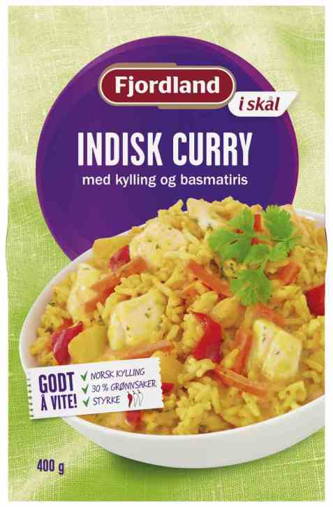 Bilde av Fjordland Indisk Curry 400g. Bilde av Fjordland Indisk Curry 400g.