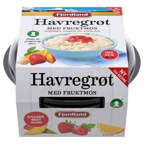 Bilde av Fjordland Havregrøt m/fruktmos.