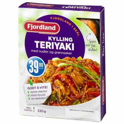 Bilde av Fjordland Kylling Teriyaki. Bilde av Fjordland Kylling Teriyaki.