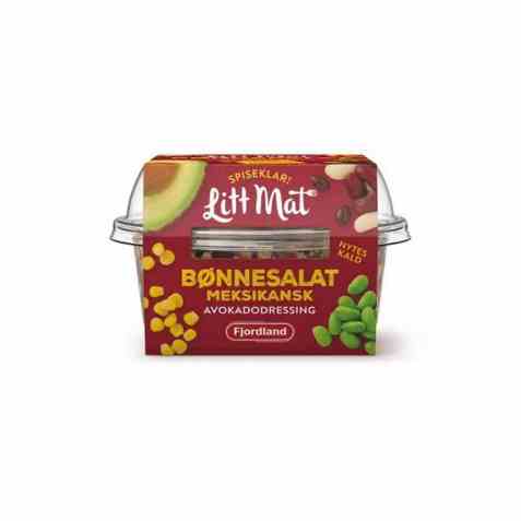 Bilde av Fjordland Litt Mat Bønnesalat. Bilde av Fjordland Litt Mat Bønnesalat.
