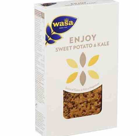 Bilde av Wasa Enjoy Søtpotet & Grønnkål. Bilde av Wasa Enjoy Søtpotet & Grønnkål.
