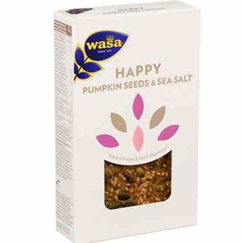 Bilde av Wasa Happy Gresskarfrø & Havsalt. Bilde av Wasa Happy Gresskarfrø & Havsalt.