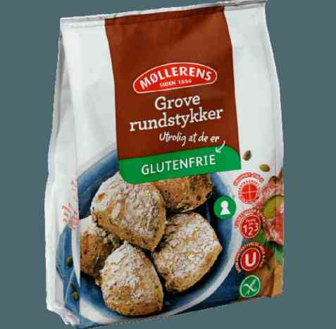 Bilde av Møllerens Grove Rundstykker Glutenfri. Bilde av Møllerens Grove Rundstykker Glutenfri.