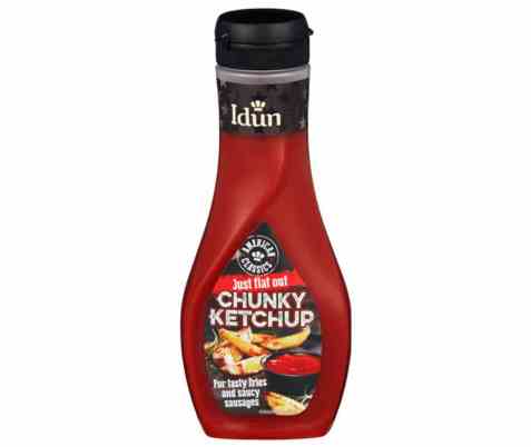 Bilde av Idun Chunky Tomatketchup. Bilde av Idun Chunky Tomatketchup.