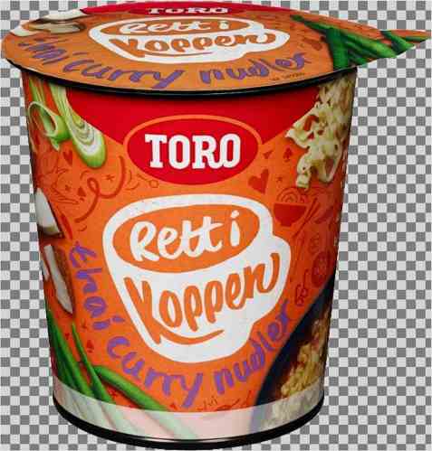 Bilde av Toro Rett i koppen Thai Curry 65 gr. Bilde av Toro Rett i koppen Thai Curry 65 gr.