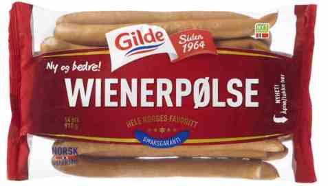Bilde av Gilde Wienerpølser 910 gr. Bilde av Gilde Wienerpølser 910 gr.