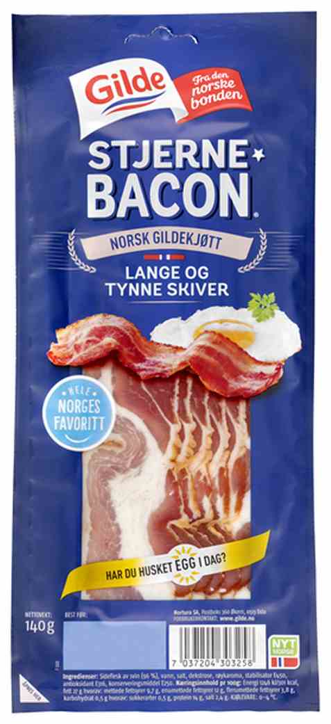 Bilde av Gilde Stjernebacon 140 gr. Bilde av Gilde Stjernebacon 140 gr.