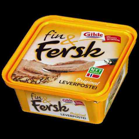 Bilde av Gilde Fersk leverpostei. Bilde av Gilde Fersk leverpostei.