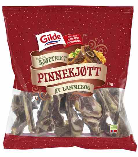Bilde av Gilde pinnekjøtt av lammebog.