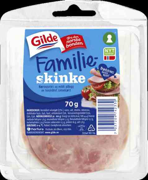 Bilde av Gilde Familieskinke 70 gr. Bilde av Gilde Familieskinke 70 gr.