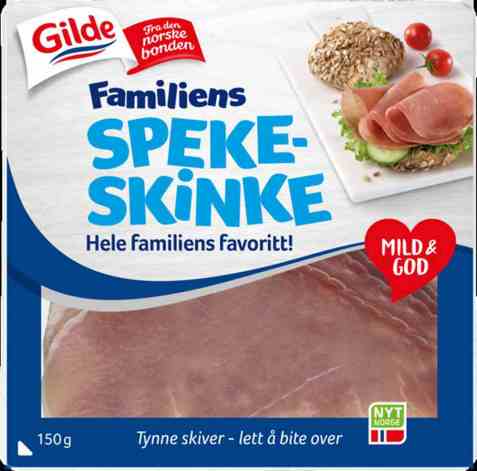Bilde av Gilde familiens spekeskinke. Bilde av Gilde familiens spekeskinke.